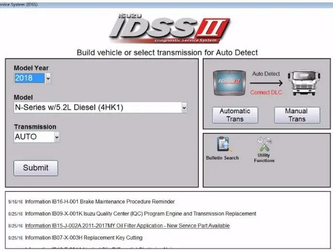 Система диагностики Isuzu idss 2018 (IDSS) II [2018]+ лицензия на множество шт. |