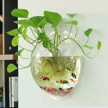 Colgante de pared De Montaje de Acrílico Tanque de Peces/Acuarios De La Pared pared pecera Decoración Del Hogar-envío gratis