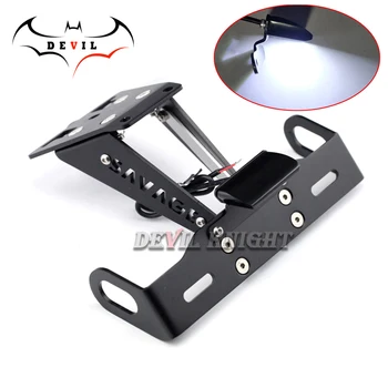 

License Plate Holder LED Light For HONDA CB650F CBR650F 2014-2018 15 16 17 Motorcycle Tail Tidy Fender Eliminator Accessories