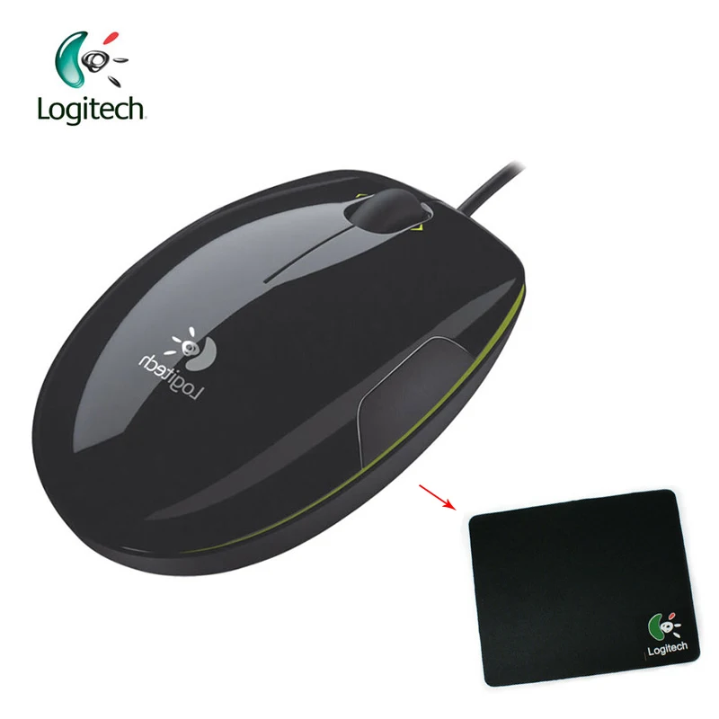 

Logitech LS1 Wired Gaming Mouse Laser Ergonomic Rechargeable Noiseless USB Cable for Laptop PC Support Official Test + Free Gift