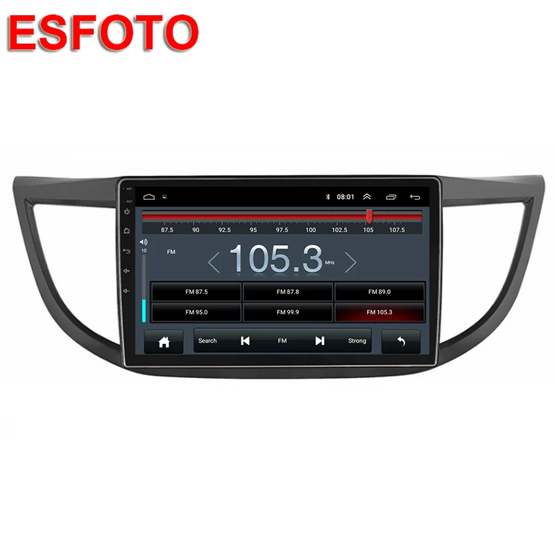 Excellent Touch screen 10.1"  Android Car DVD Player for Honda CRV CR-V 2012-2015 GPS Glonass Autoradio Headunit Radio Wifi Bluetooth 4