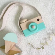 Детские милый лес камера игрушки дети мода аксессуары для одежды безопасные и натуральные игрушки День рождения Рождественский подарок