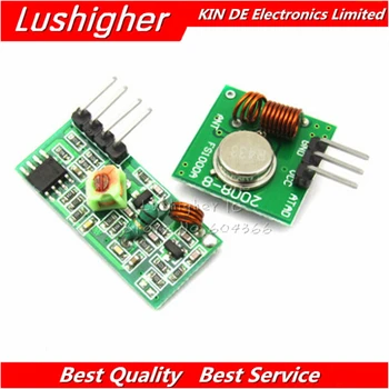 

5pair ( 10pcs ) 433Mhz RF Transmitter Receiver Module Link Kit For MCU WL Diy 433mhz Wireless Free Shiping