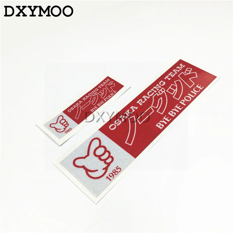 

Japan Car Stickers 3M Reflective Motorcycle Auto Window Vinyl Decals for Loop Osaka Racing Angle