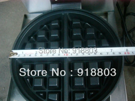 220 v Электрический круглый классический вафельница оборудование для выпечки