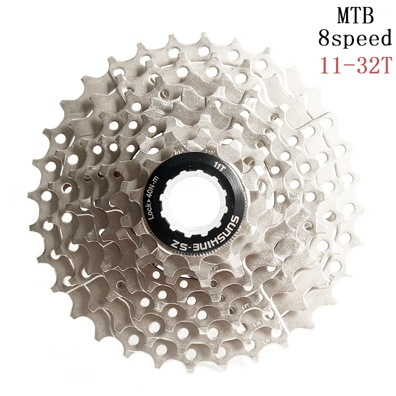 SUNSHINE-SZ 8 Speed 11-32T MTB Mountain Bike Cassette 8s 24s 32t Bicycle Freewheel Compatible for parts M410 M360 M310 Tourney | Спорт и