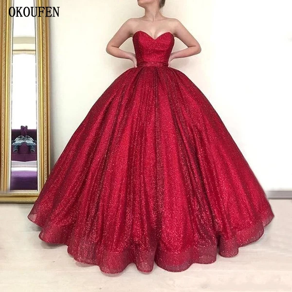 Красное бальное платье платья для Quinceanera 2021 милые 16 отладки потрясающее