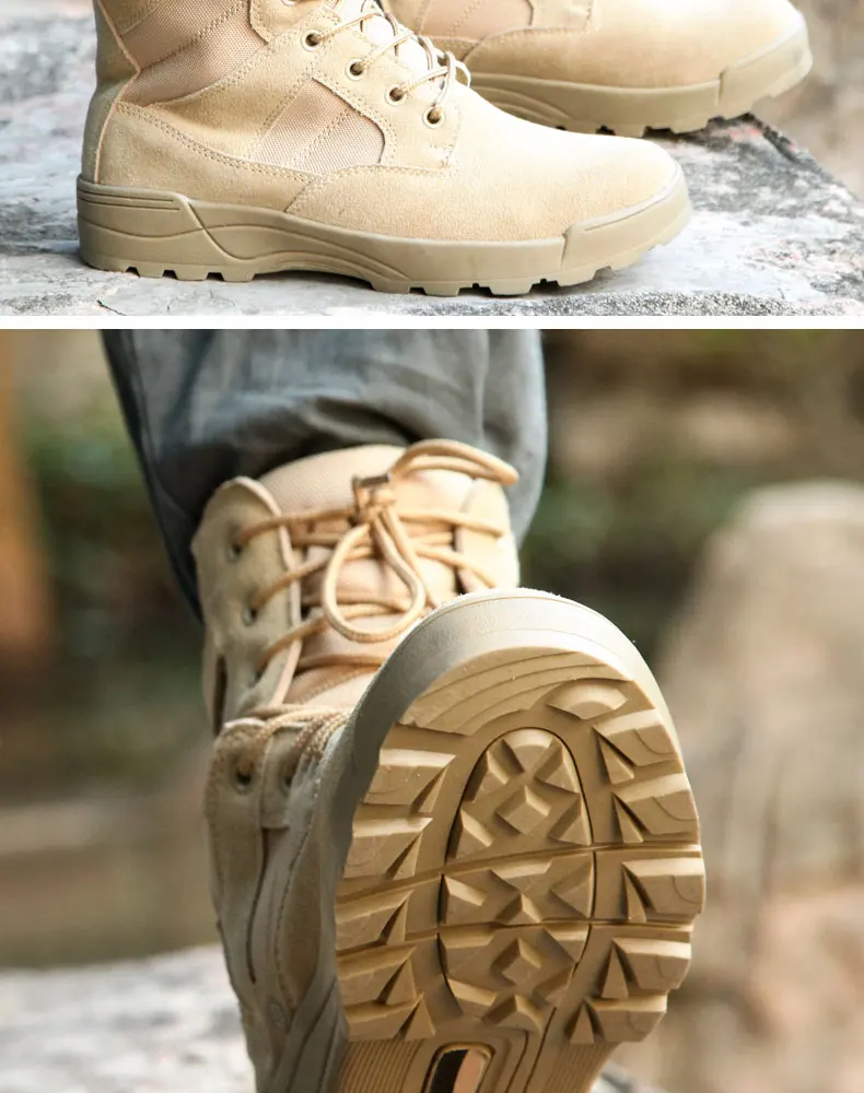 CQB. FURY/кожаные мужские военные ботинки-дезерты замшевые осенние армейские сапоги на молнии с ремешком на щиколотке однотонные Прочные ботинки