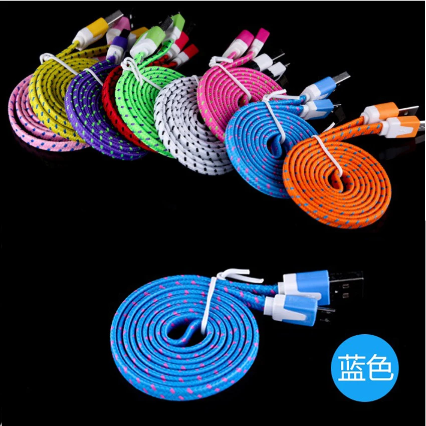 

Durable 1M 2M 3M Durable Braided Fabric Micro USB Data Sync Charger Cable Cord For Samsung Huawei Xiaomi android Phone