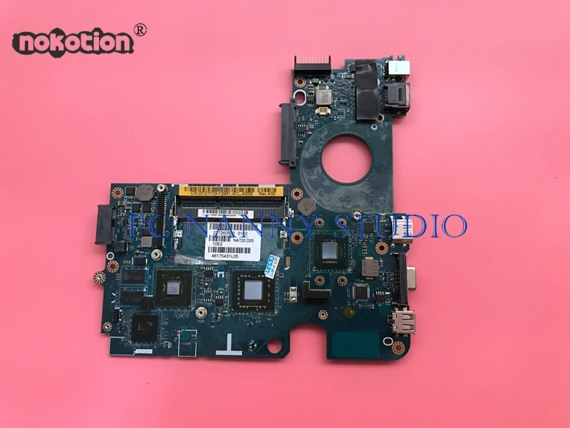 Материнская плата NOKOTION FGYCG 0FGYCG NAT20 материнская для ноутбука Dell Inspiron 13 1370 Core 2 Duo SU7300