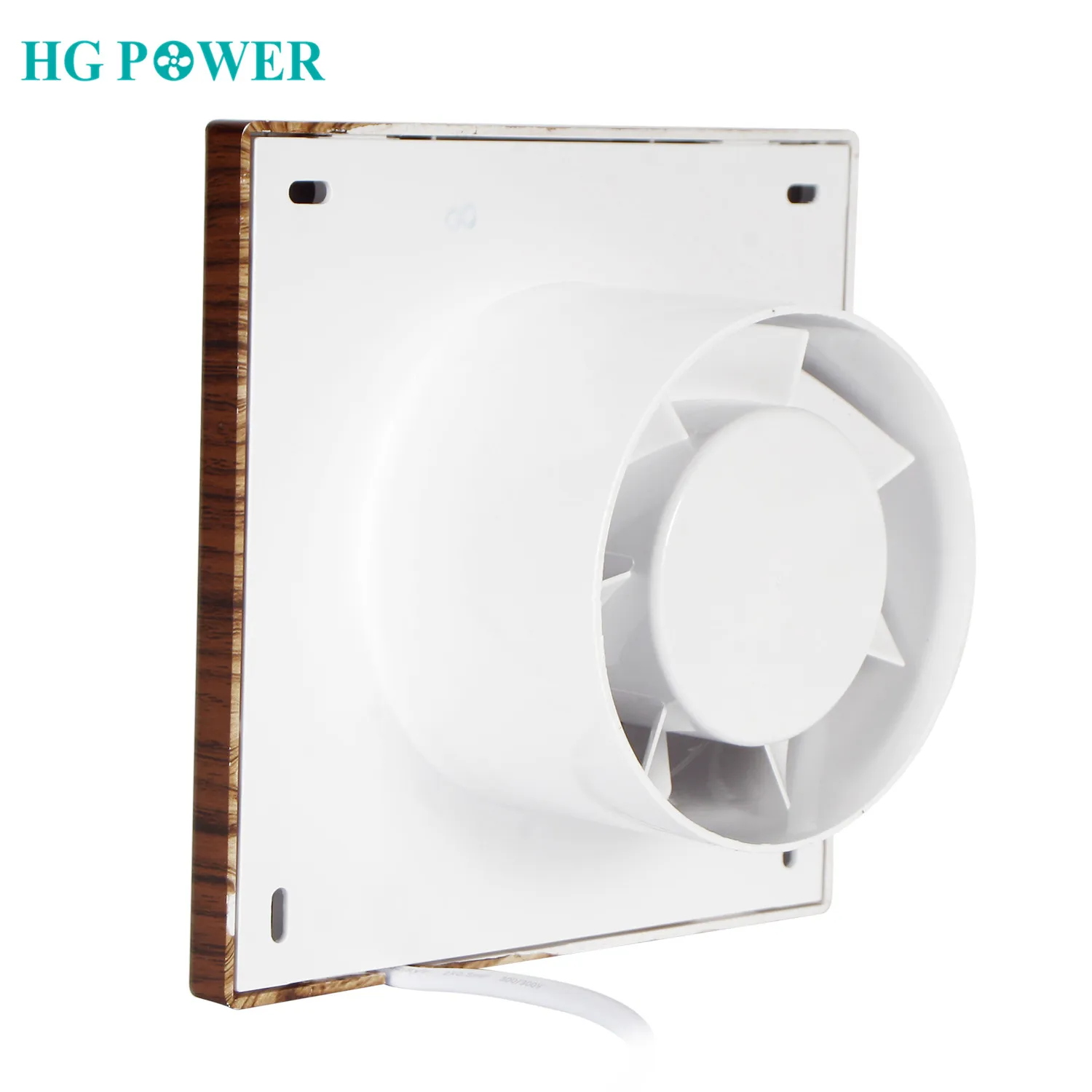 Ventilator Extractor Wall Mounted 14W 110V 4'' 6'' Silent Exhaust Fan Home Bathroom Kitchen Toilet Air Vent Grille Ventilation