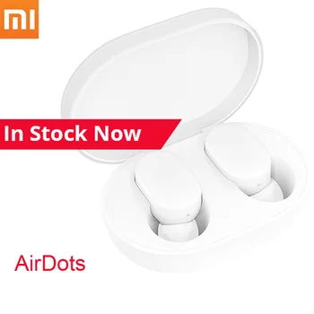 

IN STOCK Xiaomi AirDots earphone True Wireless bluetooth TWS 5.0 Earphones Noise Cancellation With Charging Box Handsfree Earbud