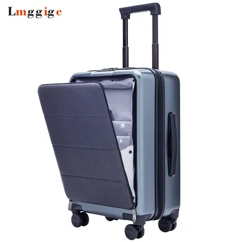 

Cabin Rolling Luggage with Laptop bag,PC Travel Suitcase with wheel ,Women Upscale Trolley Case, Men Business box