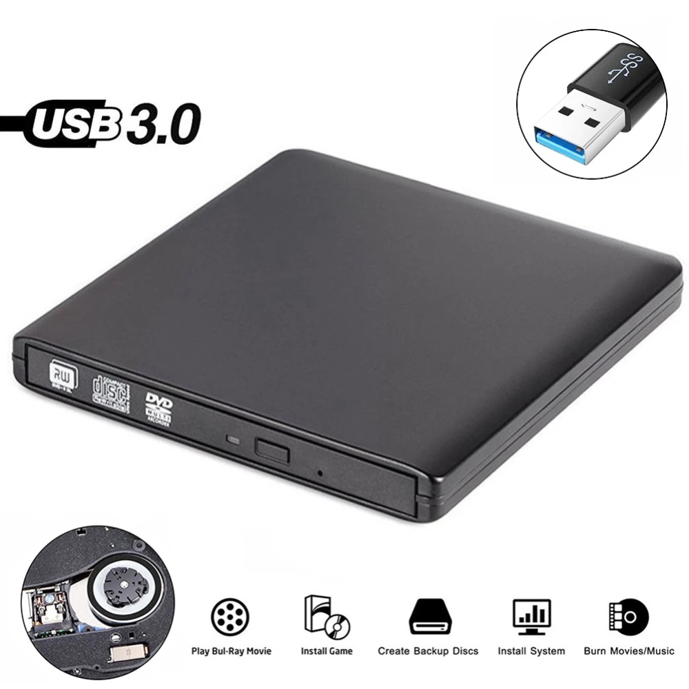 Per Samsung Asus Dell HP Acer Ultrabook USB 3.0 Lettore DVD Esterno 8X DVD  ROM Combo Lettore di 24X CD R Burner Slim unità ottica|optical  drive|external dvdexternal dvd player - AliExpress