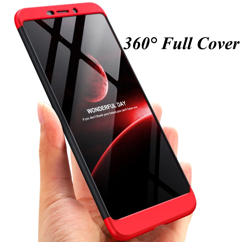 ShockProof Hybrid 360 Full Body Protective Hard Case For Nokia 6 1 2018 For Nokia