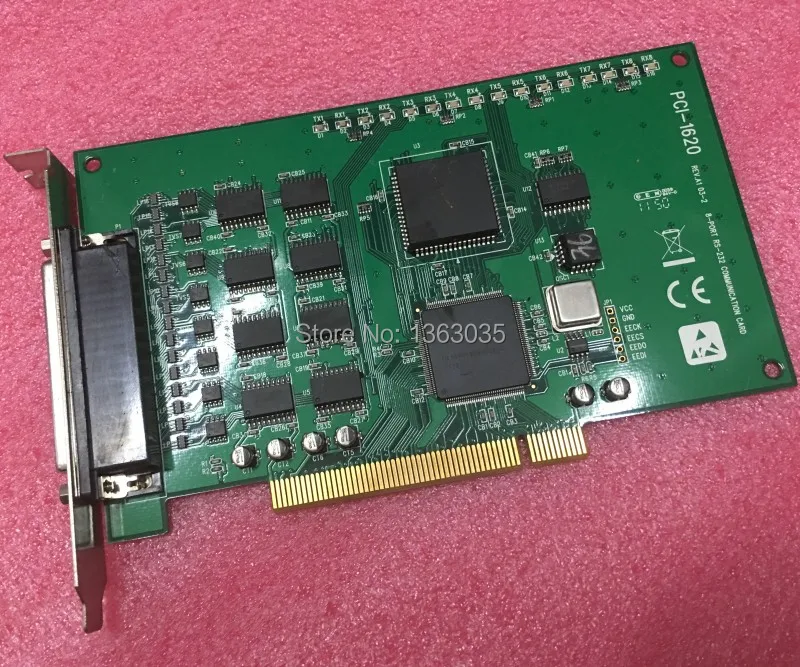 PCI-1620 REV. A1 03-2 8-портовый RS-232 сетевая карта