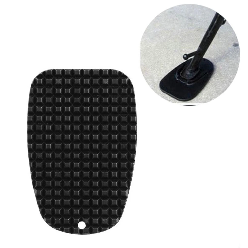 

Professional Motorcycle Kickstand Pad Support for Soft Ground Outdoor Parking Black Non-slip Motorcycle Accessories