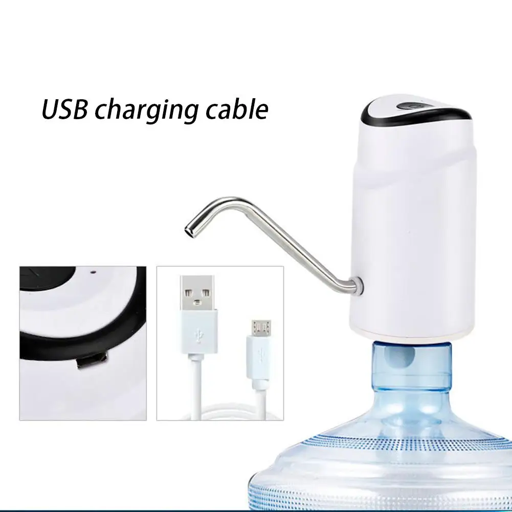 Зарядное устройство USB насосный холодный/горячий ведро очиститель воды автоматический дозатор воды давление воды Электрический водяной