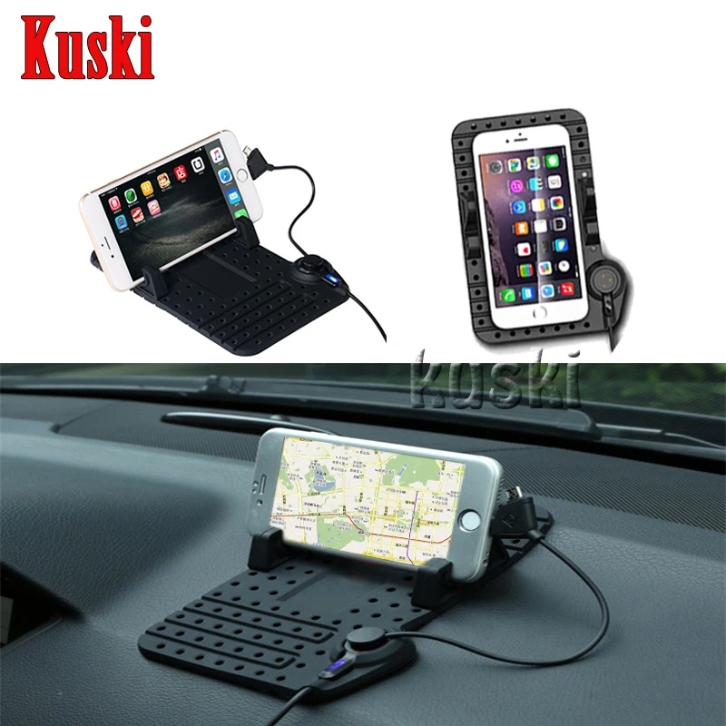 Car Anti slip Pad For Hyundai Solaris Tucson 2016 I30 IX35 I20 Accent Santa Fe For