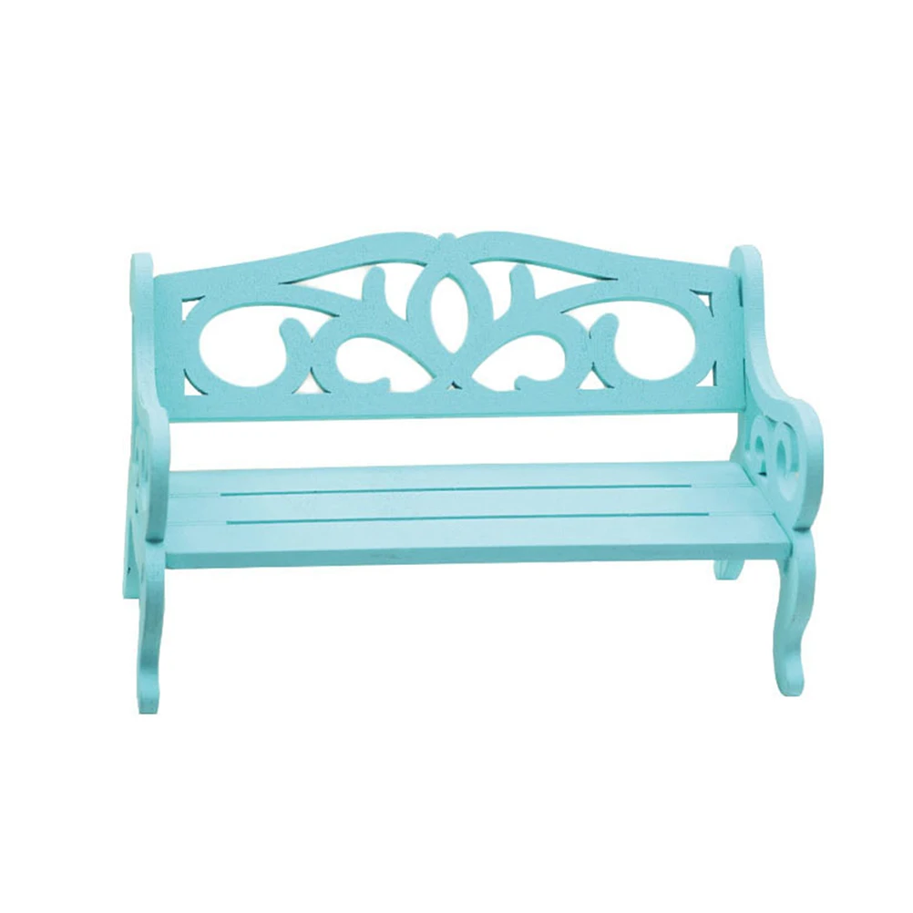 

1 Set Furniture Toy Assembled Bench Mini Wooden Puzzle Toy Play House Toy Furniture Toy for Children Kids Toddlers