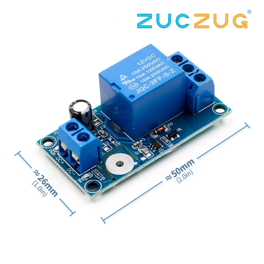 

12V 1-Channel Touch Relay Module Capacitive Touch Switch For Arduino TTP223