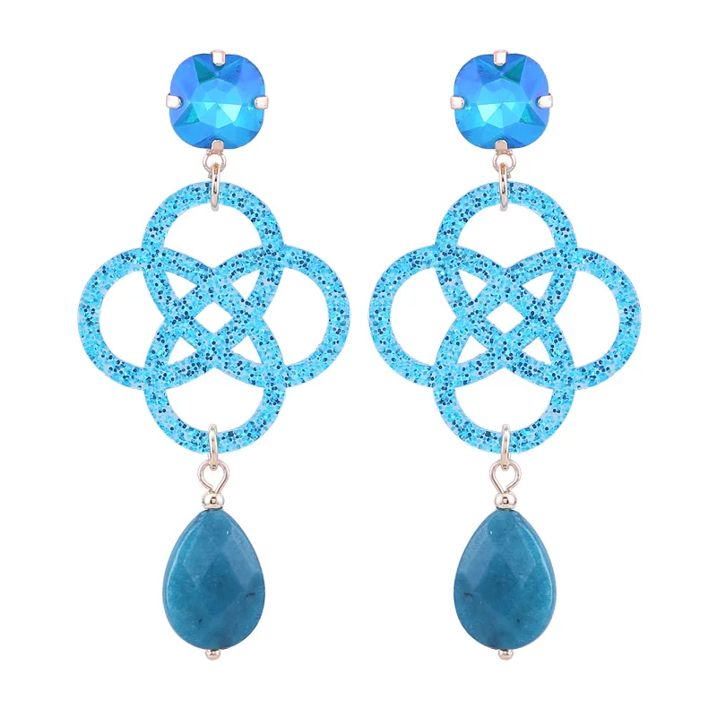 Drop earrings for woman fashion Jewelry Oorbellen (10)