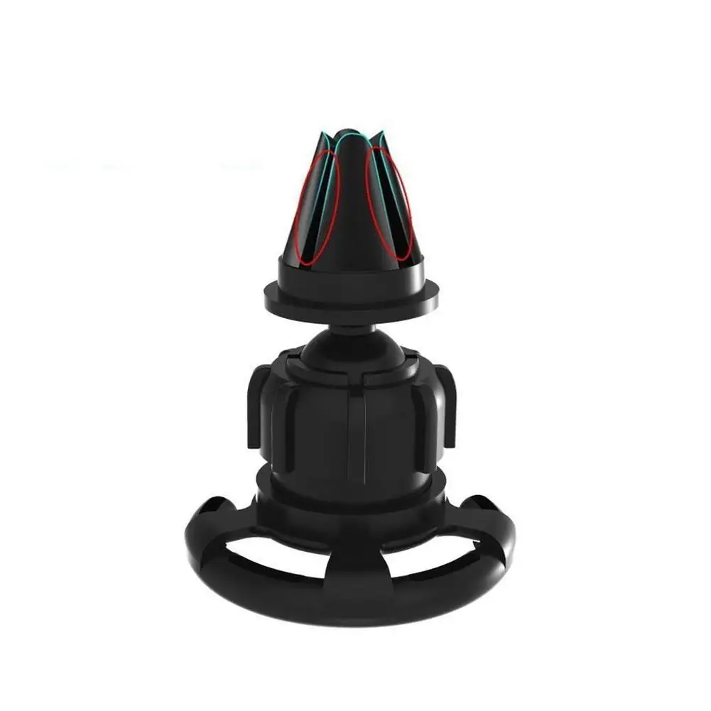 

Car Mount Holder Clip Air Outlet 360 Degrees Rotation Portable Lightweight Cross-shaped Clip Airbag Bracket For Pop Stand Socket