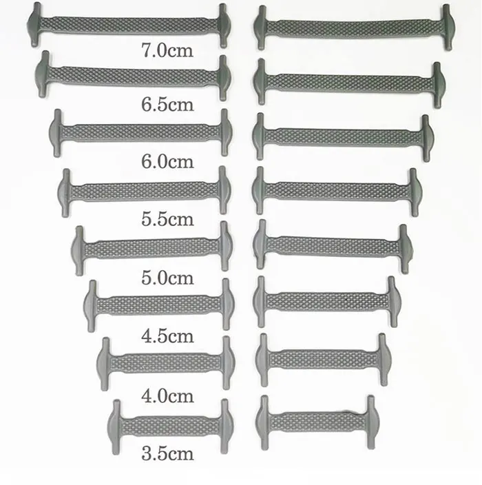 Силиконовые шнурки без завязок, эластичные шнурки, 16 шт./лот, аксессуары для обуви, эластичные шнурки, креативные силиконовые шнурки для ленивых, резиновые
