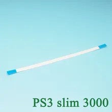 10 шт./лот 6pin 100 мм Гибкий плоский кабель Мощность Переключатель шлейф запчастей для PS3 Slim 3000 контроллер