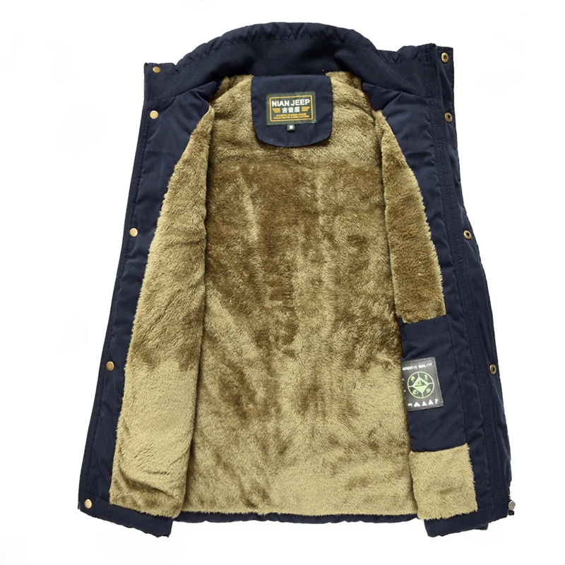 Kaufen MANLI 2018 Winter Trekking Wandern Weste Männer Jacke Sleeveless Mantel Männer Warme Jacke Jeep Weste Mantel Fleece Armee Grüne Weste