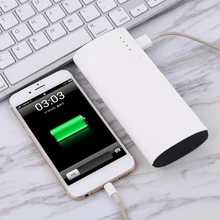 Wopow Power Bank 10000mAh 3 USB Powerbank External Battery Portable Charger For Mobile Phones Tablets Poverbank with LED Light