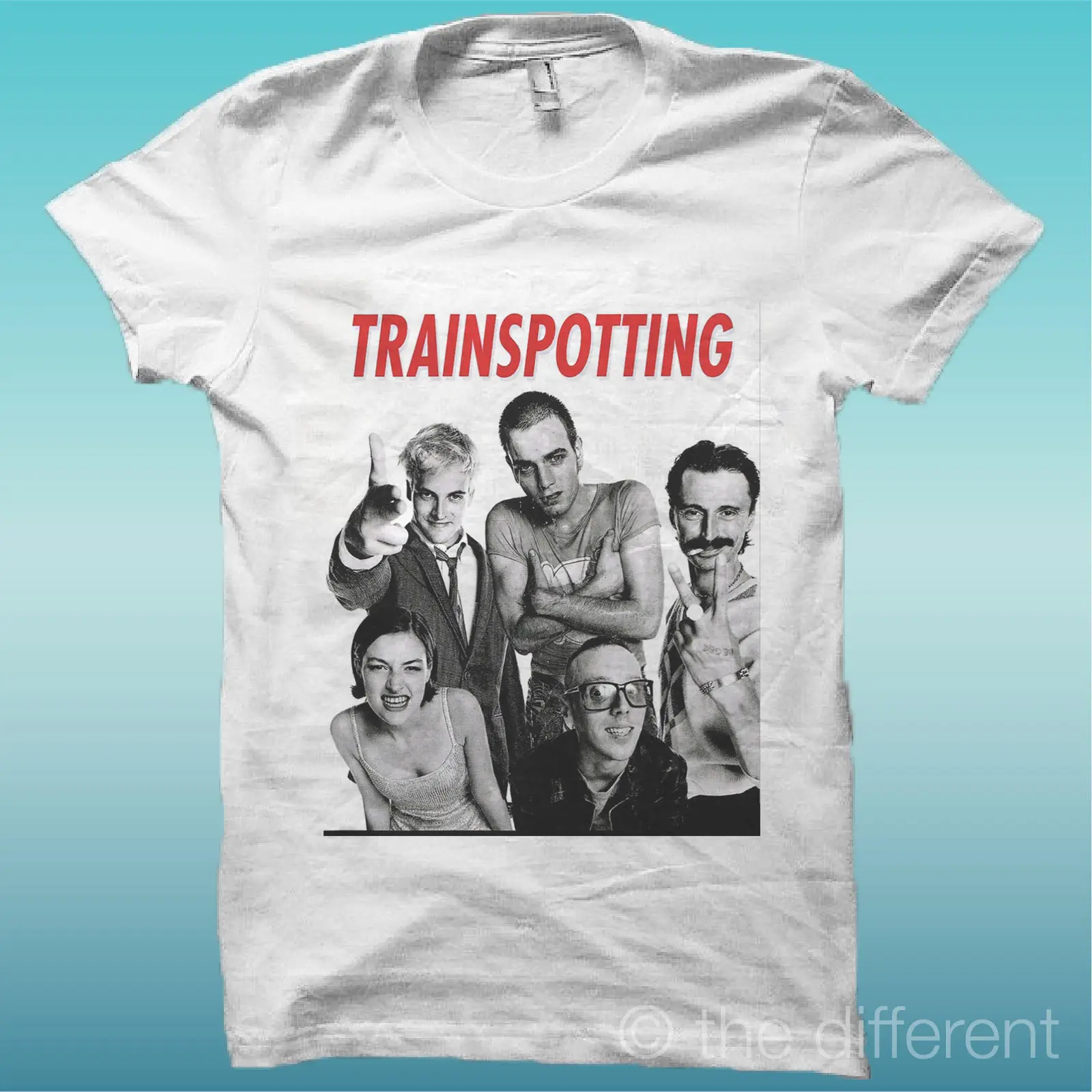 

T-SHIRT TRAINSPOTTING NEUE HELDEN FILM WEI THE GLUCK IS HAVE MY