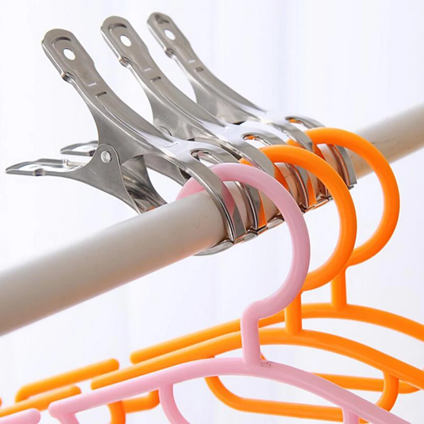 

Clothes Peg 1PCS Stainless Steel Beach Towel Clips Keep Your Towel From Blowing Away u