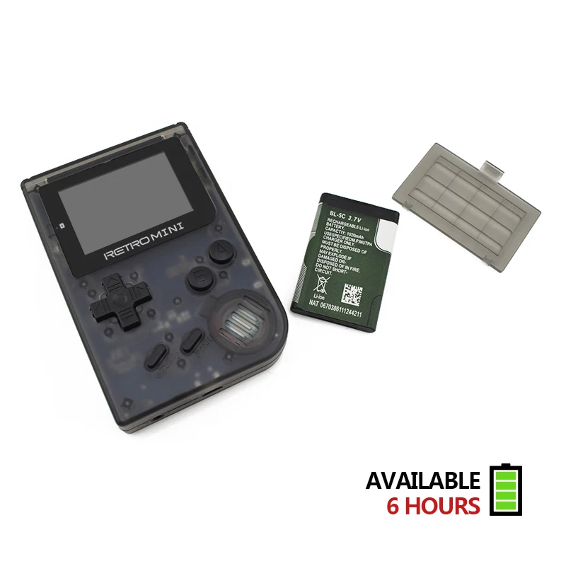 Ретро игровая консоль 32 бит портативные игровые мини-плееры встроенные 40 для GBA классические игры лучший подарок для детей черный