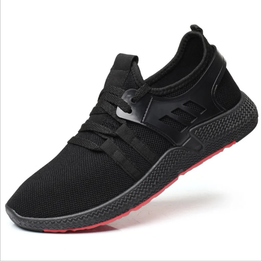 

Men's Fashionable Running Shoes Sneakers Breathable Lace-Up Lightweight Athletic Sport Shoes High Quality soft Shoes JU9 1