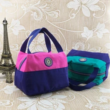 Нейлоновая моющаяся корейская модная Студенческая сумка для ланча