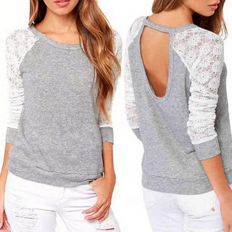 New-2016-Spring-Autumn-Women-Backless-Embroidery-Lace-Casual-Hoodies-Long-Sleeve-Sweatshirts-Ladies