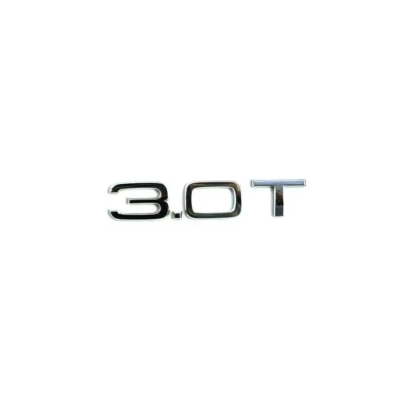 

3D Plastic 3.0T Car Sticker Emblem Badge Embleme Emblema Logo