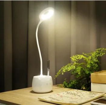 

LED Table Lamp Touch Sensor Desk Lamp 360LM Children Eye Protection Student Study Reading USB Rechargeable Adjustable Book Light
