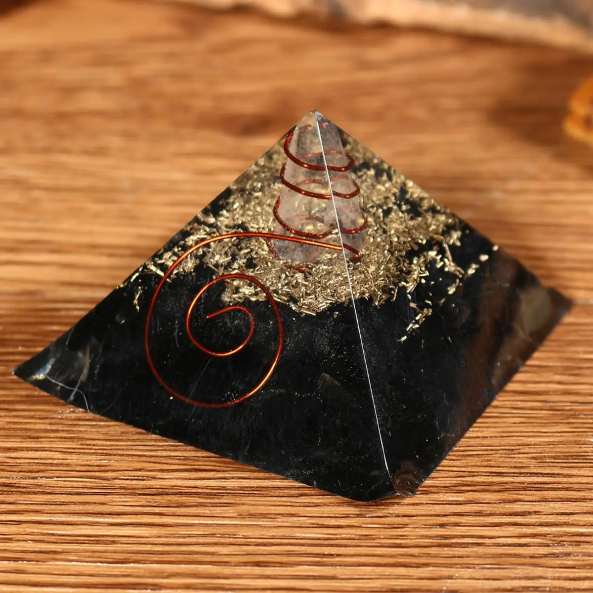 70-75 мм Натуральная пирамида из кристалла кварца драгоценный камень фэн-шуй Йога энергетический лечебный камень домашний сад ремесло украшение Новинка