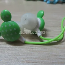 100 шт с Микки Маусом Мышь наушники в ухо мультфильм MP3 плеер наушники по DHL