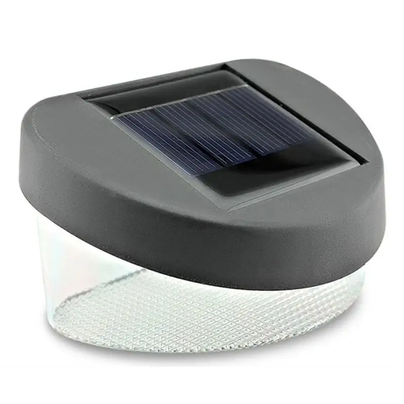 2 pcs Novelty Waterproof Solar Powered 8 LEDs Outdoor Super Bright