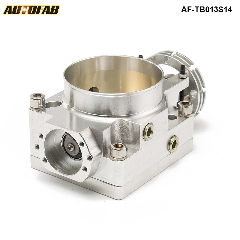Corpo do Acelerador Corrida para Nissan Cnc com Placa Admissão Adaptador Boleto Silvia Sr20 S14 S15 Sr20det Af-tb013s14 70mm 21 High Quality Automóveis e motos