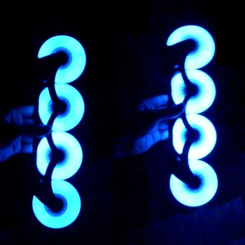 

HOT 8pcs/lot Flash Roller Wheels 4 LED Light Sliding Skate Wheels 88A 72 76 80 Slalom Braking Wheels Skating 4 Colors