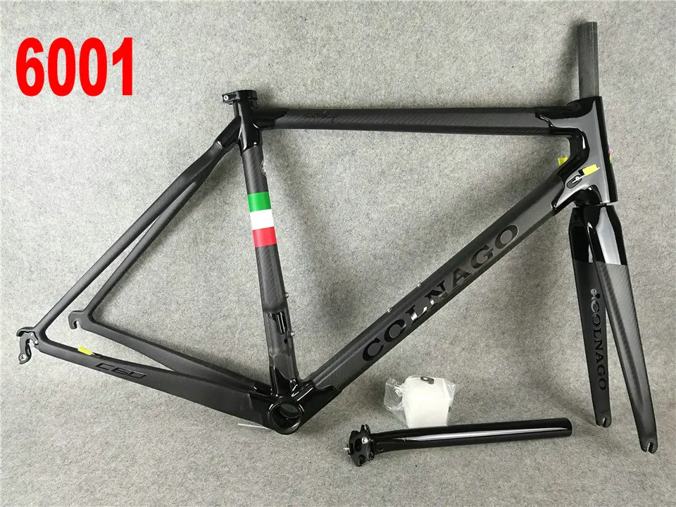 Sale 28 colors Colnago C60 c64 frame Carbon Bicycle frameset Road Bike Frame bicycle glossy frame set 1