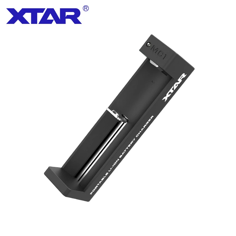 XTAR ANT MC1 плюс крошечные Дисплей USB Зарядное устройство для 10440 14500 16340 18700 26650 3,6 V 3,7 V Li-Ion 18650 батареи Зарядное устройство - Цвет: XTAR MCI Charger