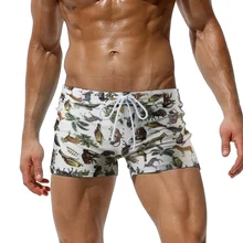 A265 AUSTINBEM Для мужчин Плавание одежда Шорты купальные боксеры короткие трусы Лето Для мужчин купальный костюм Sunga пляжные шорты для серфинга шорты de praia Хо Для мужчин s