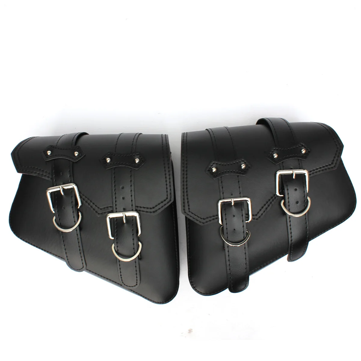 

PAIR MOTORCYCLE SADDLEBAGS THROW UNDER SEAT SIDE BAG POUCH FOR HARLEY DAVIDSON