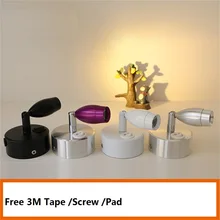 1 Вт/3 Вт подзарядки Кабинет лампы, свадьба, выставочный стенд для украшений лампа, стол сидя, потолок, крепление для стекла подвижные батарея светодиодного светильника