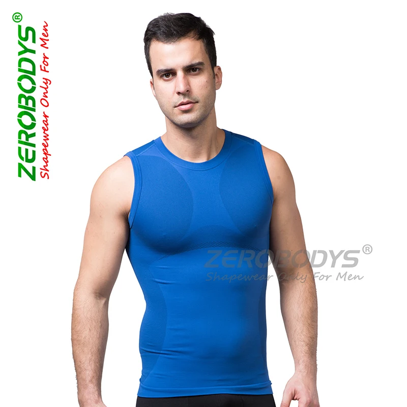 New High Quality Men Shaper Vest Body Slimming Tummy Belly Underwear